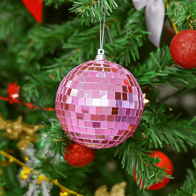 DISCO BALL - PINK (2 shades & 5 sizes available)