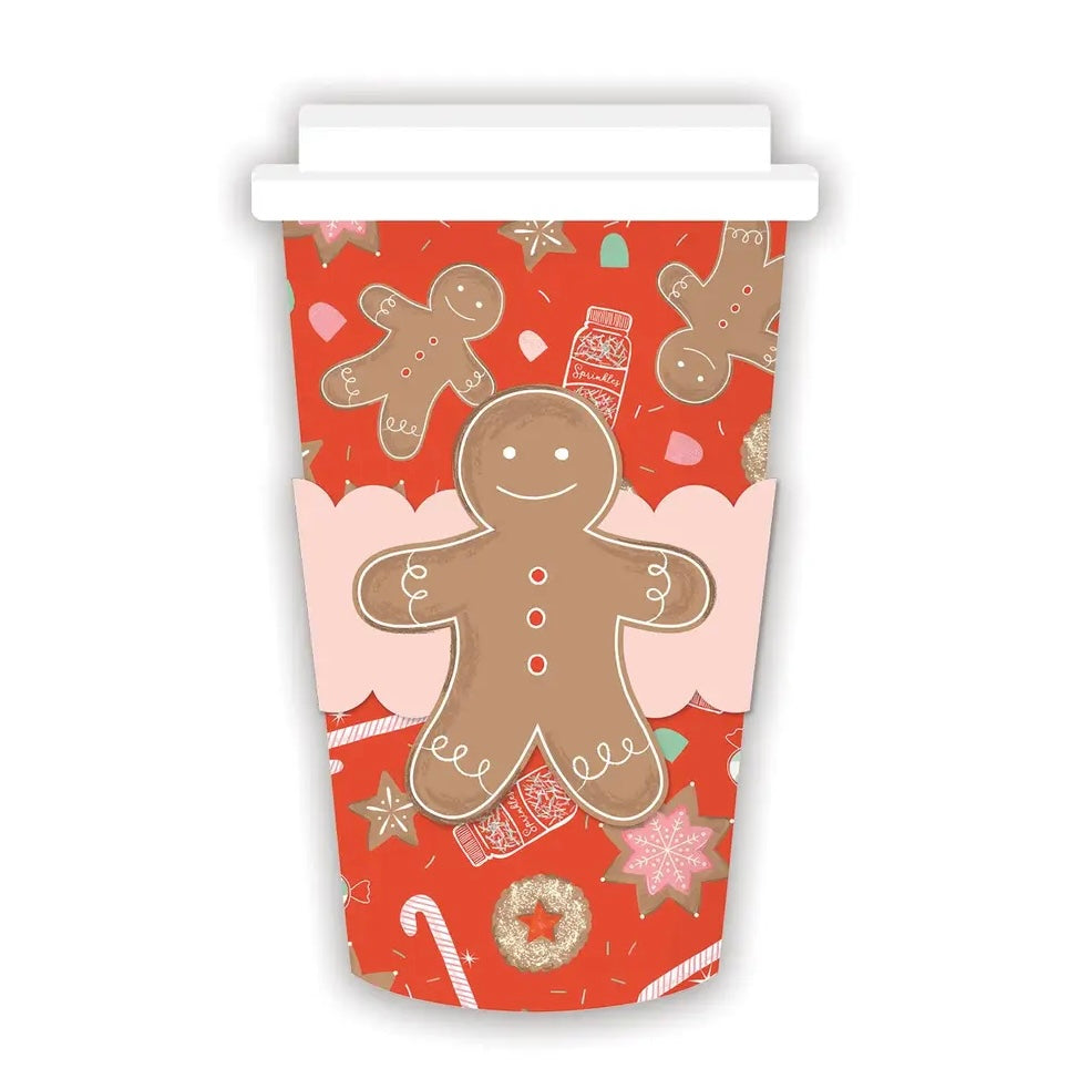 TO-GO COZY CUPS - CHRISTMAS GINGERBREAD