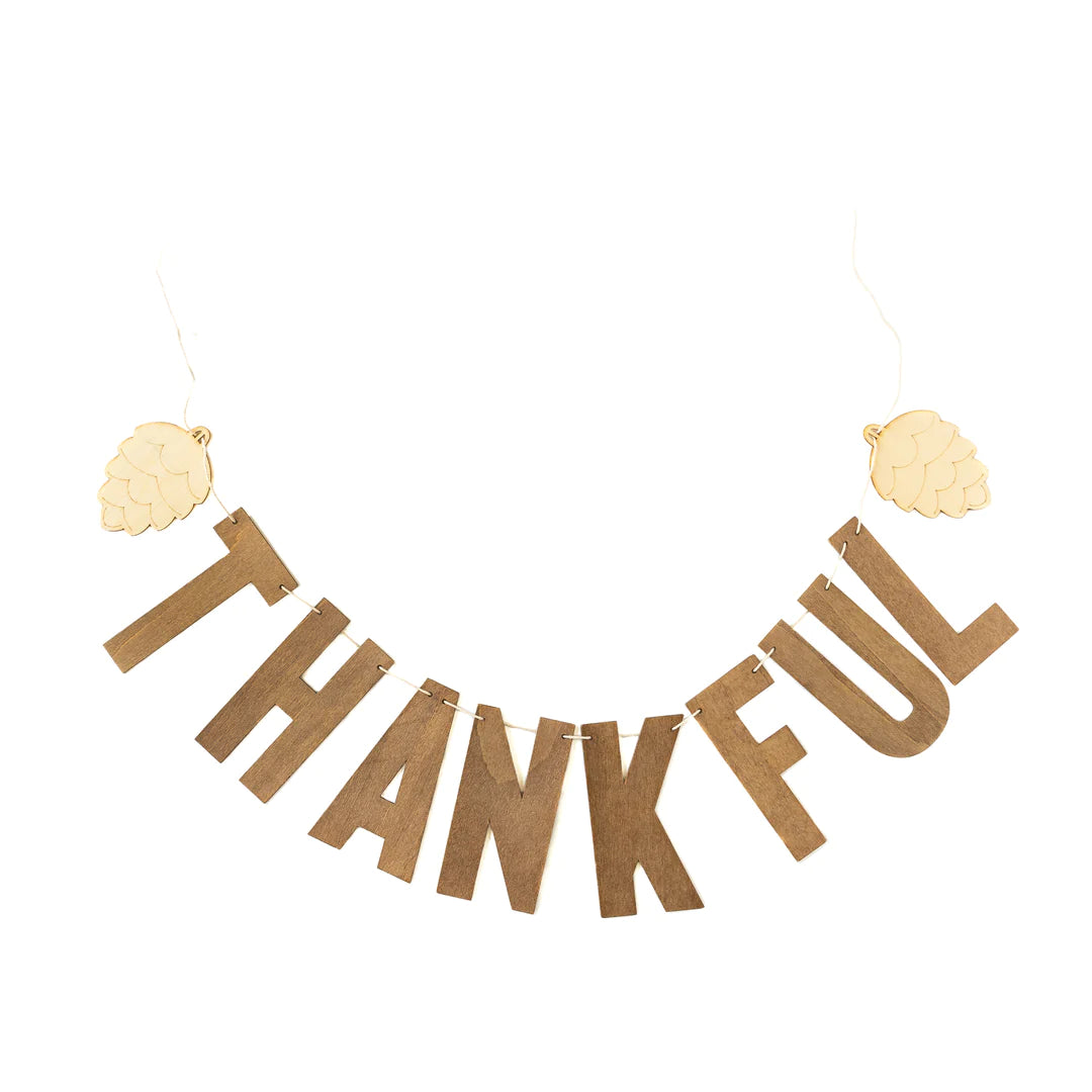WORD MIX GARLAND - THANKFUL