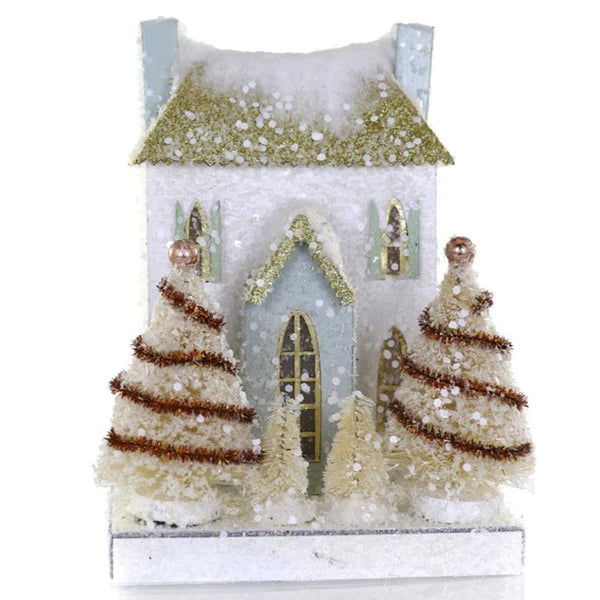 HEIRLOOM HOLIDAY DECOR - CODY FOSTER PETITE WHITE HOUSE