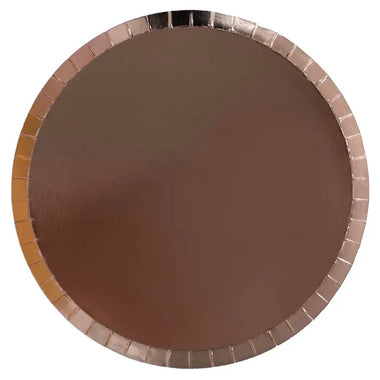 PLATES XL DINNER - ROSEGOLD ROSEWOOD SHADE