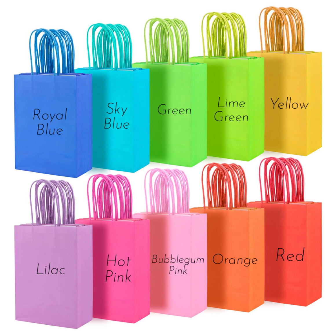 GIFT BAGS - PICK YOUR OWN COLOUR