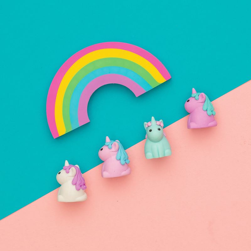 STATIONERY - ERASERS SCENTED UNICORN, Stationery, OOLY - Bon + Co. Party Studio