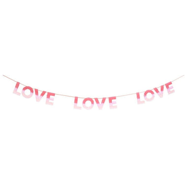 WORD MIX GARLAND - MERI MERI VALENTINES LOVE OMBRE