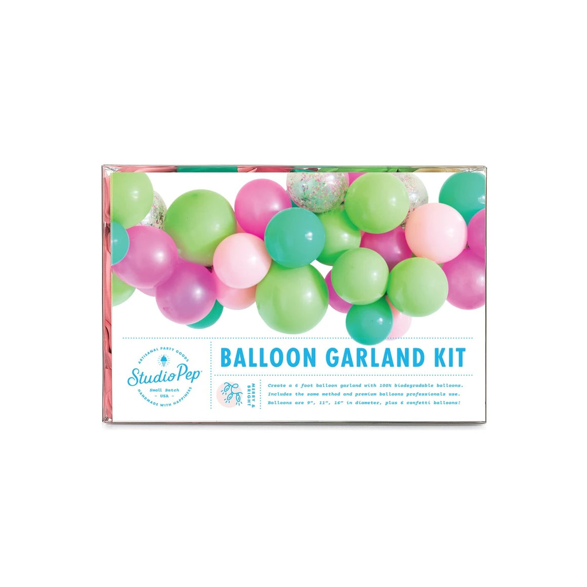 BALLOON GARLAND - MERRY + BRIGHT STUDIO PEP