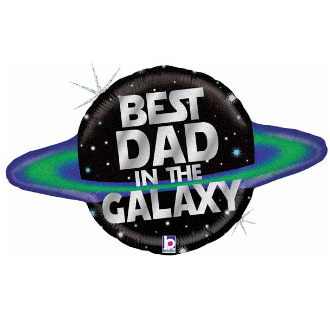 BALLOONS - GALACTIC DAD HOLOGRAPHIC