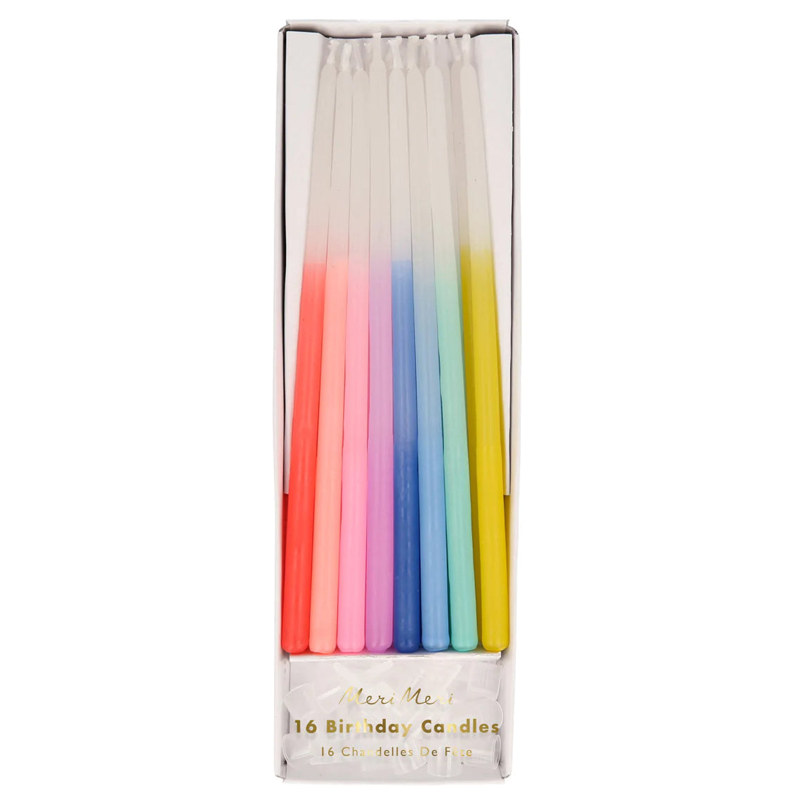 CANDLES - RAINBOW DIPPED TAPERED