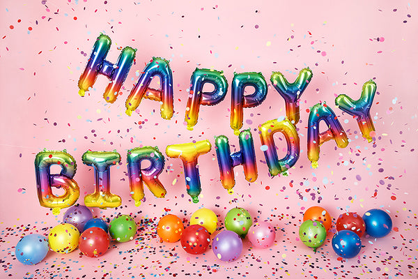 Happy Birthday Banner (2 Stück) – 180 X 30 Cm, Aus Polyester, Wiederverwendbare Partydekoration