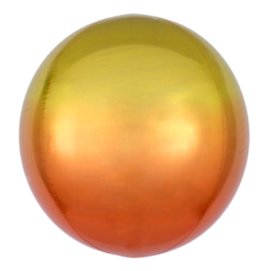 BALLOON BAR - ORBZ OMBRE YELLOW ORANGE, Balloons, Anagram - Bon + Co. Party Studio