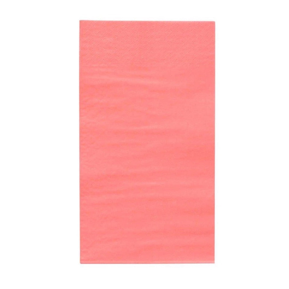 NAPKINS DINNER - PINK CORAL OH HAPPY DAY