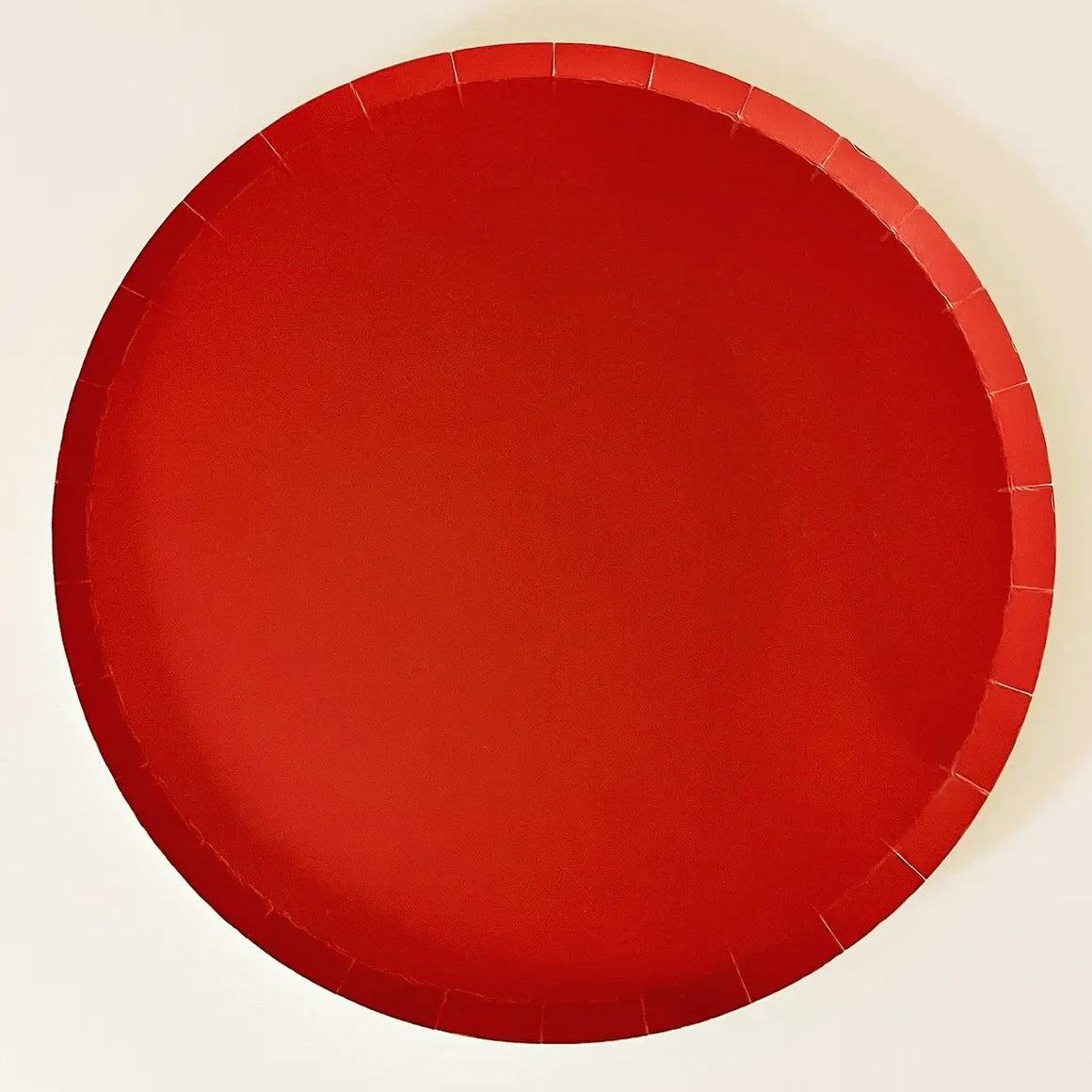PLATES LARGE - RED RUSTY