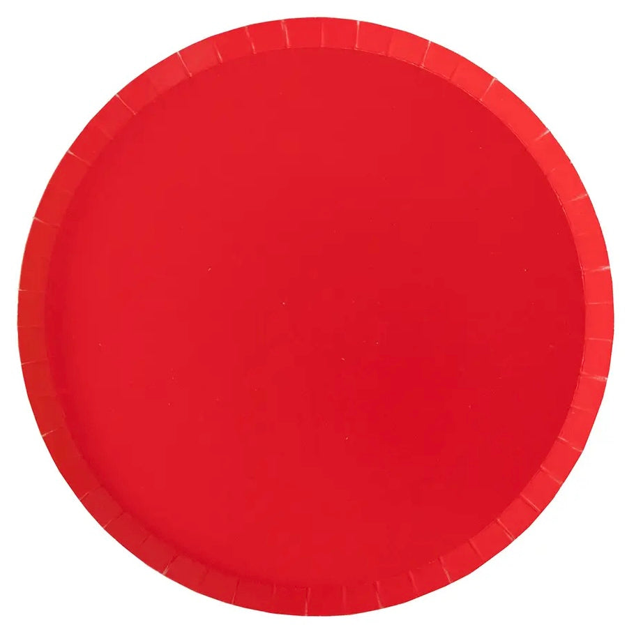 PLATES XL DINNER - RED CHERRY SHADE