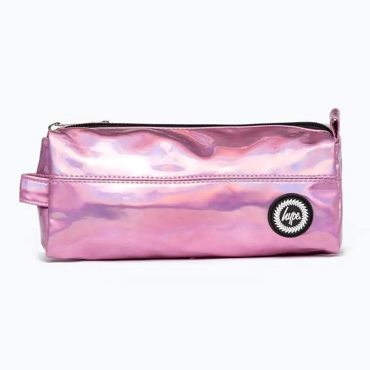 PENCIL CASE - HOLOGRAPHIC PINK