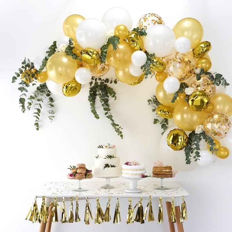 BALLOON ARCH - GOLD GINGER RAY, Balloons, GINGER RAY - Bon + Co. Party Studio