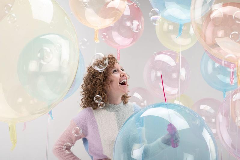 BALLOON BAR - CRYSTAL CLEARZ ORBZ 10-12”