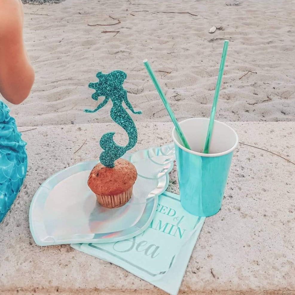 STRAWS - MINT FOIL (25 pack)