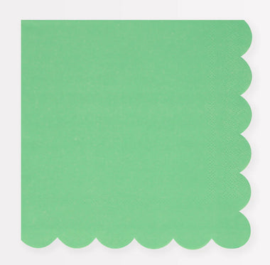 NAPKINS LARGE - GREEN EMERALD MERI MERI