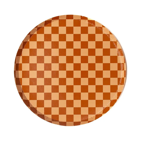 PLATES SMALL - BROWN CAFE CON LECHE CHECK IT