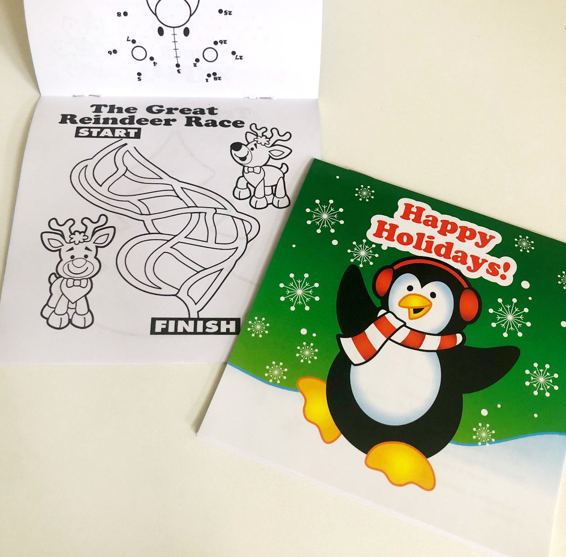 ACTIVITY BOOK - CHRISTMAS COLOURING & ACTIVITY BOOK