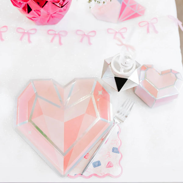 PLATES LARGE - PINK GEM