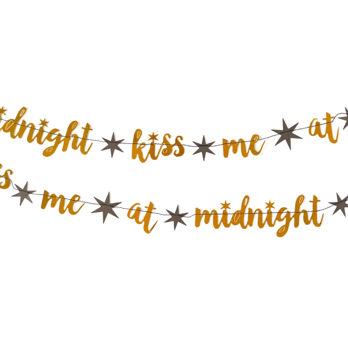 BANNER - NEW YEAR’S EVE KISS ME AT MIDNIGHT