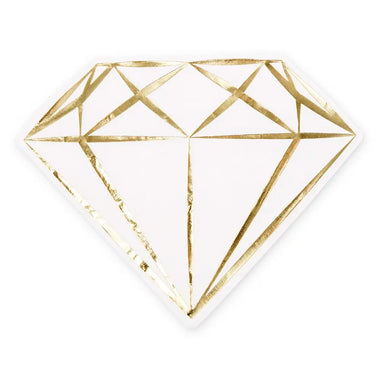 NAPKINS LARGE - WEDDING DIAMOND GOLD