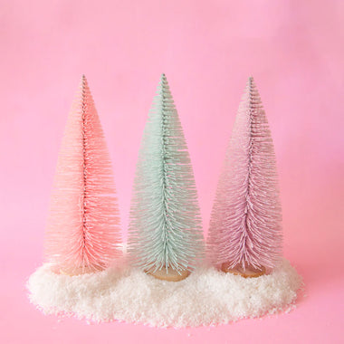 HEIRLOOM SISAL TREES - PASTEL SPARKLE MEDIUM