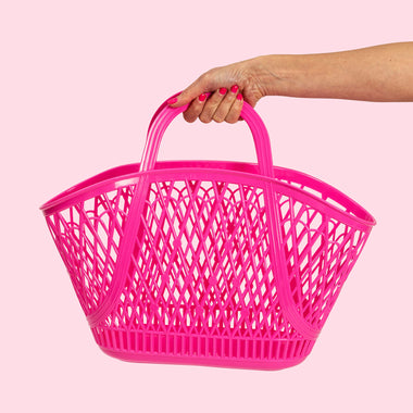 BETTY BASKET - BERRY PINK