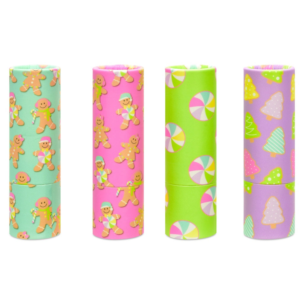 LIP BALM SET - PASTEL GINGERBREAD