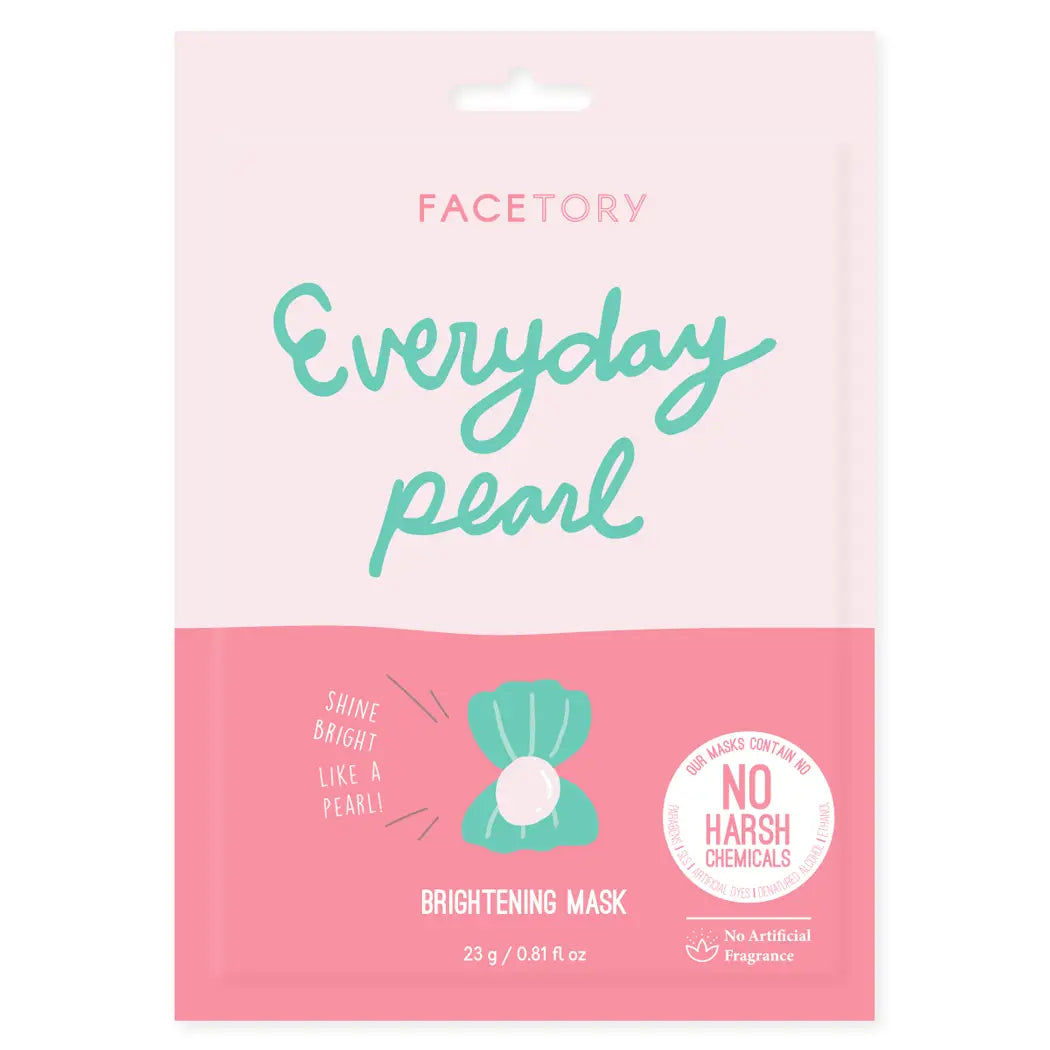 LUXURY FACE MASKS - FACETORY EVERYDAY, PEARL BRIGHTENING MASK