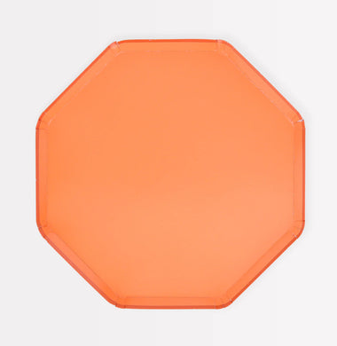 PLATES SMALL - ORANGE PAPAYA MERI MERI