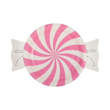 PLATES SMALL - SWEETS PINK CANDY BON BON