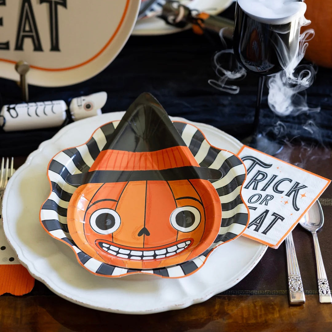 PLATES - VINTAGE HALLOWEEN 3 DESIGN SET