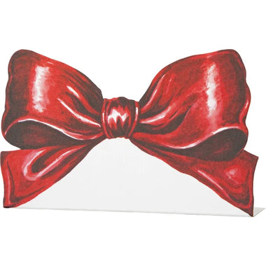 PLACE CARDS - RED BOW