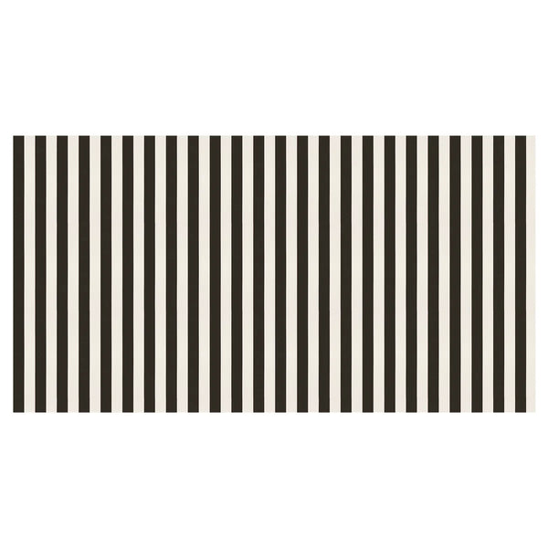 TABLECOVER PAPER - STRIPE BLACK