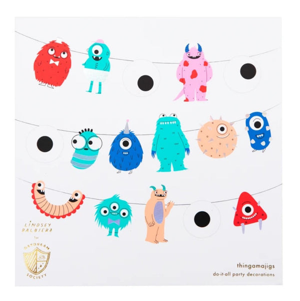 BANNER - PENNANT LITTLE MONSTERS