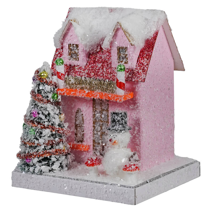 HEIRLOOM HOLIDAY DECOR - CODY FOSTER PETITE SNOWMAN COTTAGE