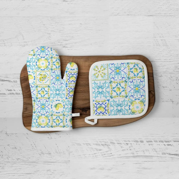 OVEN MITT GIFT SET - CAPRI