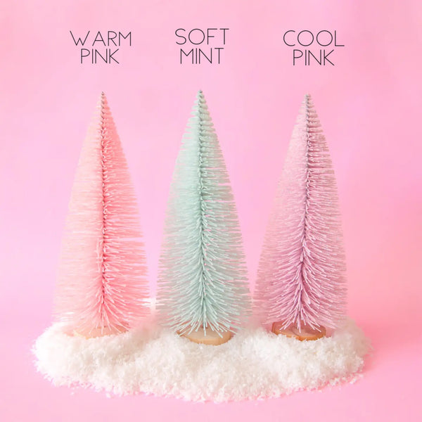 HEIRLOOM SISAL TREES - PASTEL SPARKLE MEDIUM