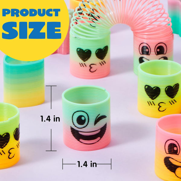 PARTY FAVOURS - MINI ASSORTED PASTEL SLINKY SPRINGS