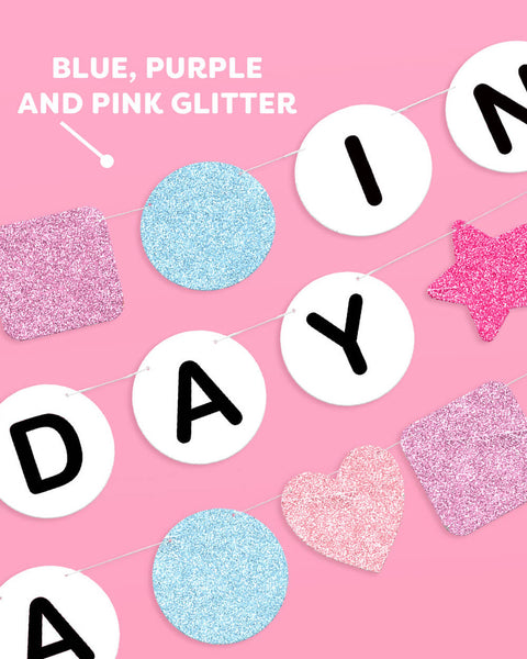 WORD MIX GARLAND - IN MY BIRTHDAY ERA SWIFTIE FRIENDSHIP BRACELET