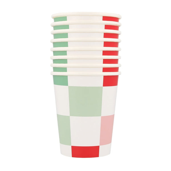 CUPS - CHRISTMAS MULTI CHECK MERI MERI