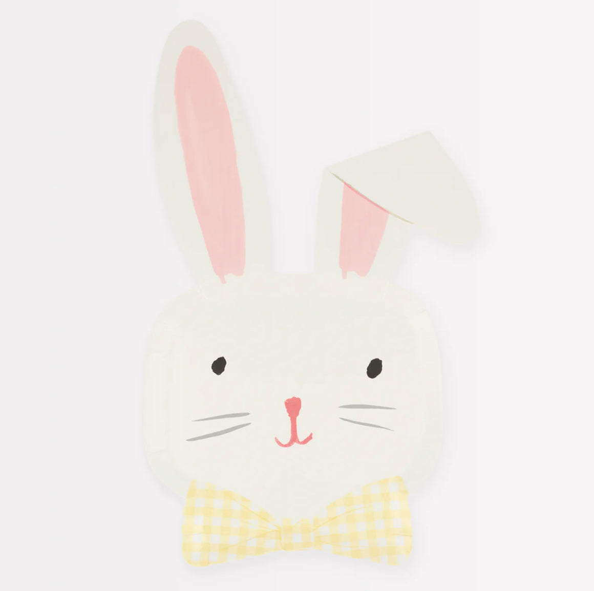 PLATES LARGE - ANIMAL BUNNY LOP EARED EASTER