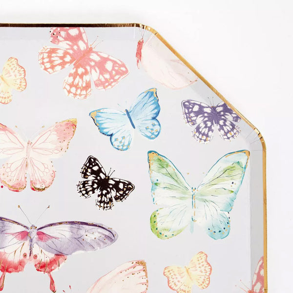 PLATES XL DINNER - ANIMAL BUTTERFLY MERI MERI