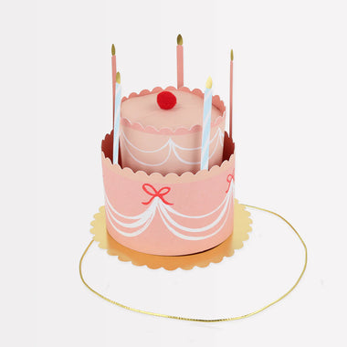 PARTY HATS - FANCY CAKE (Pack of 8)