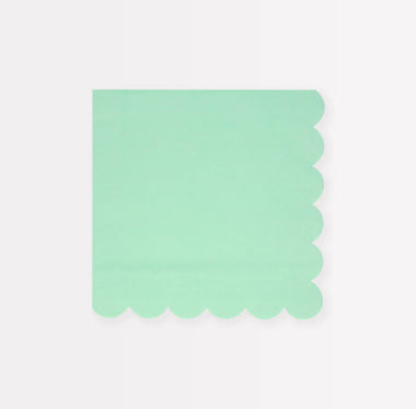 NAPKINS SMALL - GREEN SEA FOAM MERI MERI