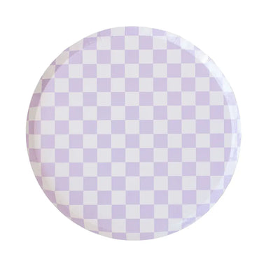 PLATES SMALL - PURPLE LILAC CHECK IT