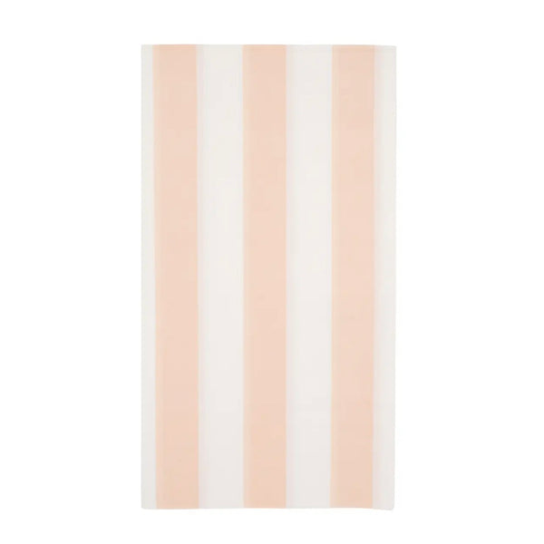 NAPKINS DINNER - BLUSH CABANA STRIPE