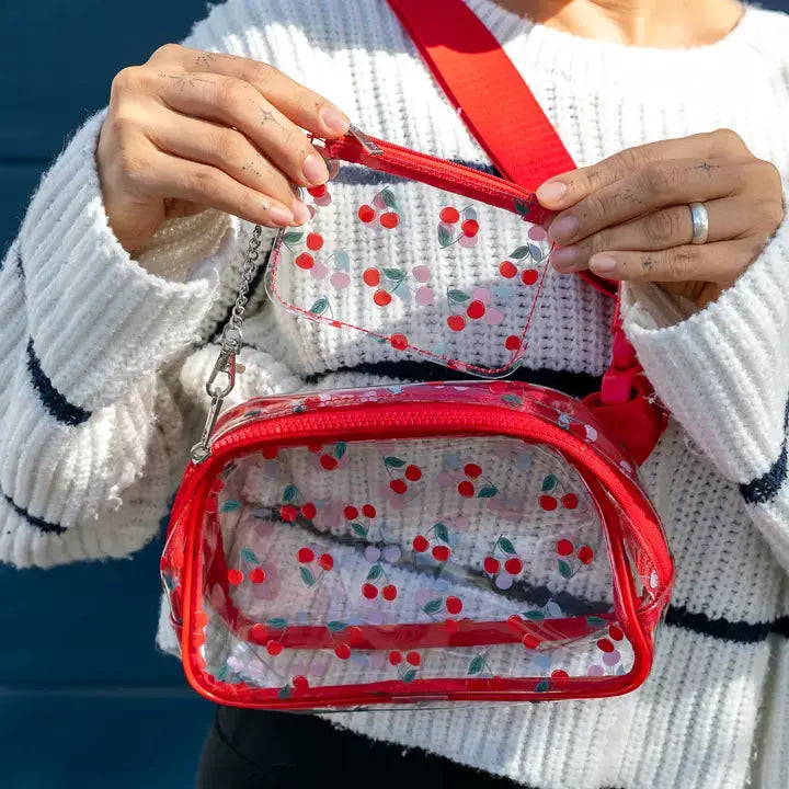 KEYCHAIN BAG - CHERRIES