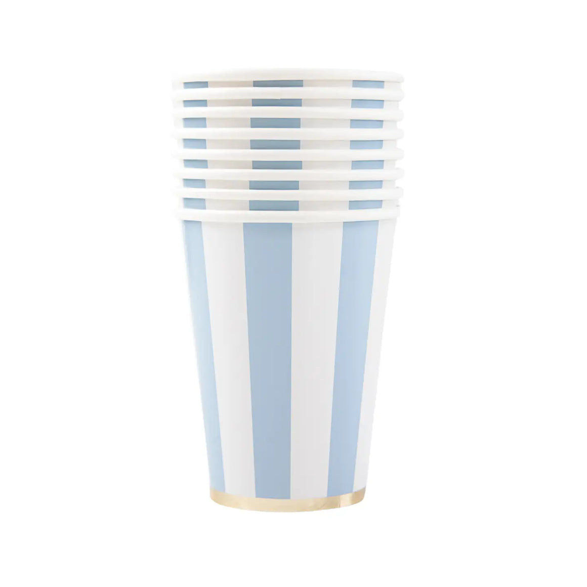 CUPS - BLUE CABANA STRIPE